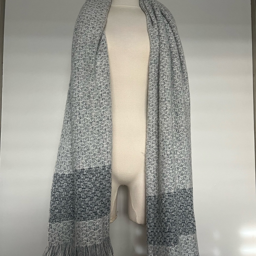 NEW CHANEL Archival CC logo Cashmere Scarf/Stole